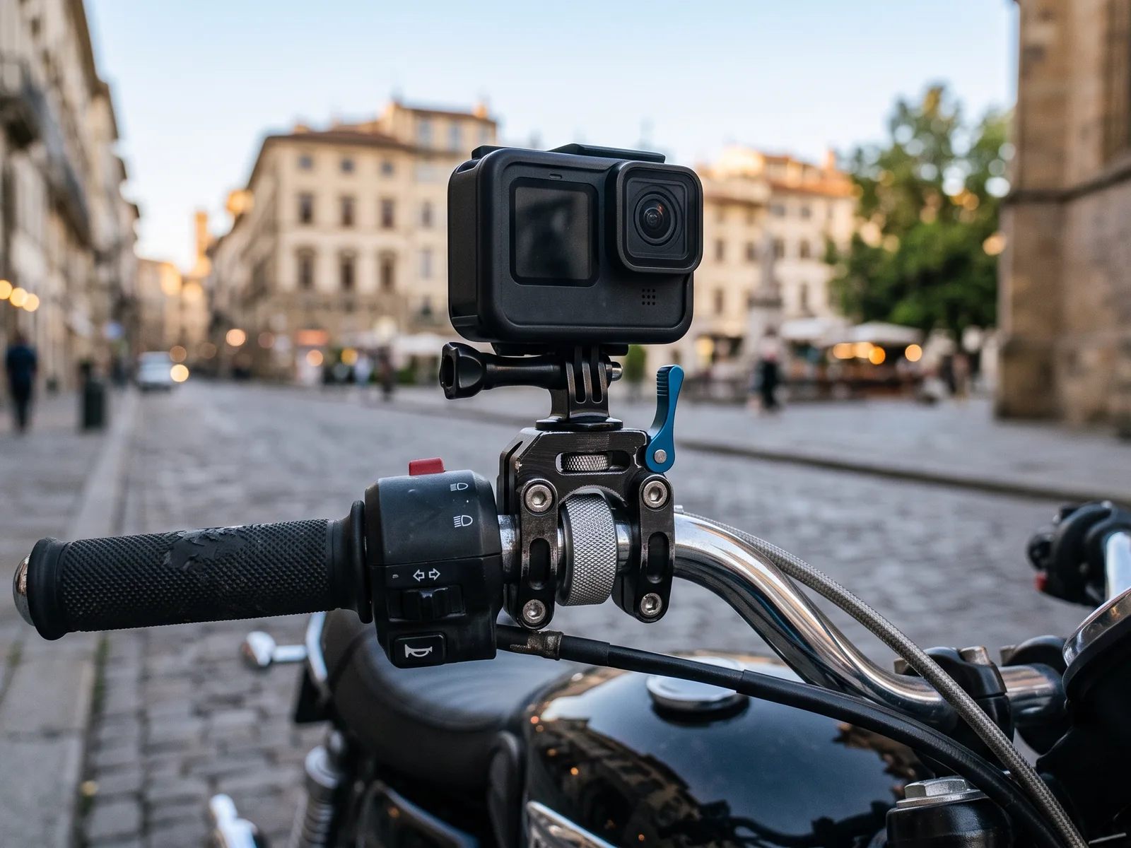 Camera acao moto suporte guidao