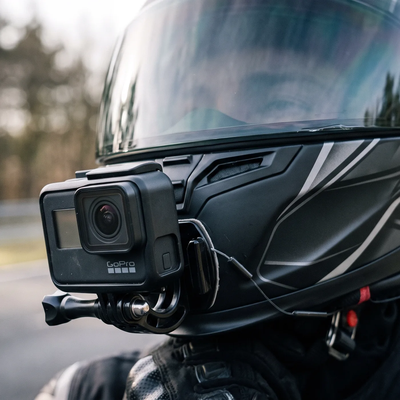 Câmera de ação para moto
