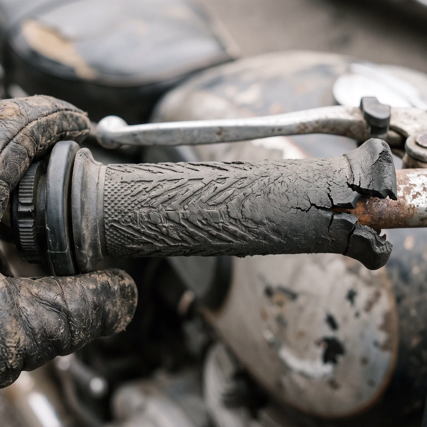 Como trocar manopla de moto